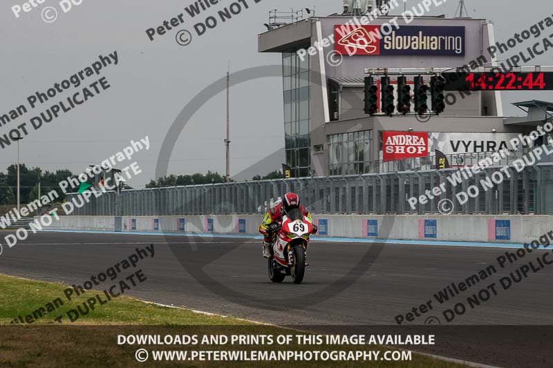 25 to 27th july 2019;Slovakia Ring;event digital images;motorbikes;no limits;peter wileman photography;trackday;trackday digital images